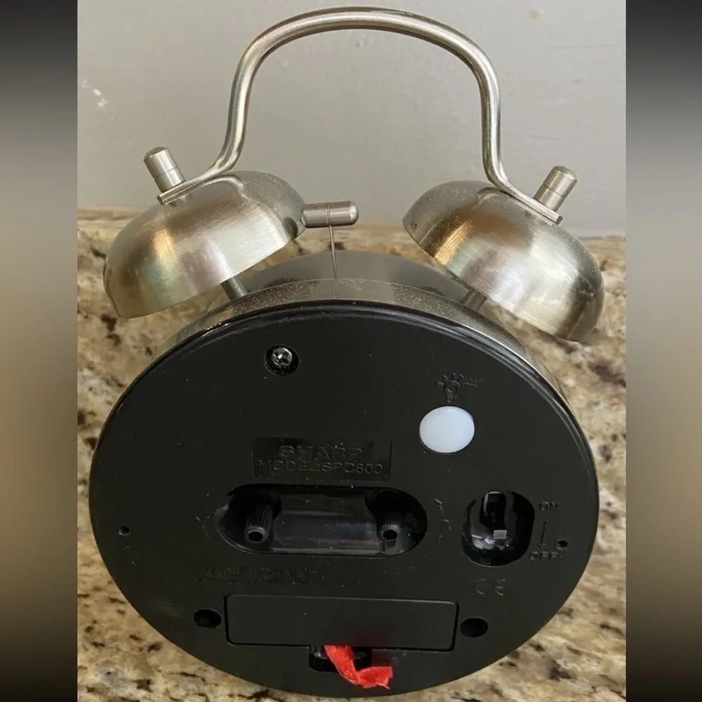 Sharp twin alarm